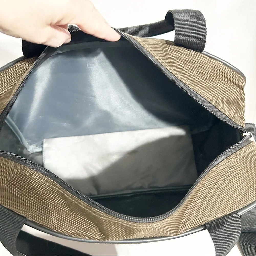 Dockers Double Compartment Carryon Travel Suitcase Bag Adjustable Shoulder Strap